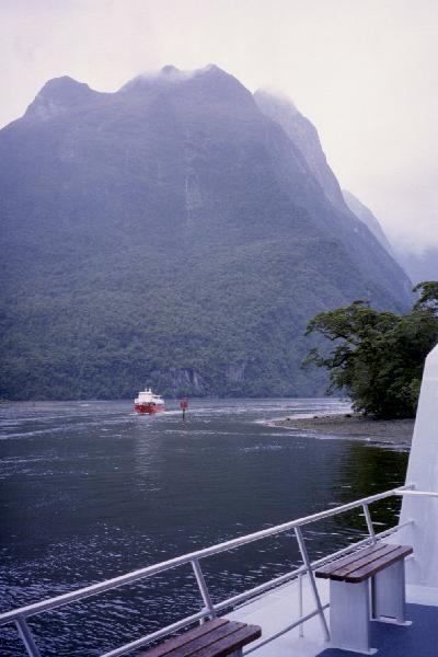 Boat returning to port