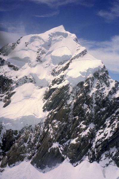 A nice view of Mount Cook from the west