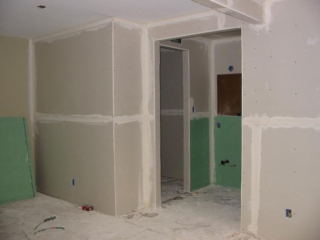 drywall installed everywhere