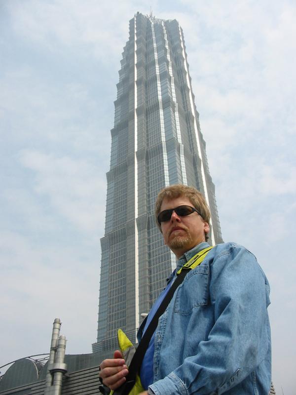 Jin Mao tower and Vernon